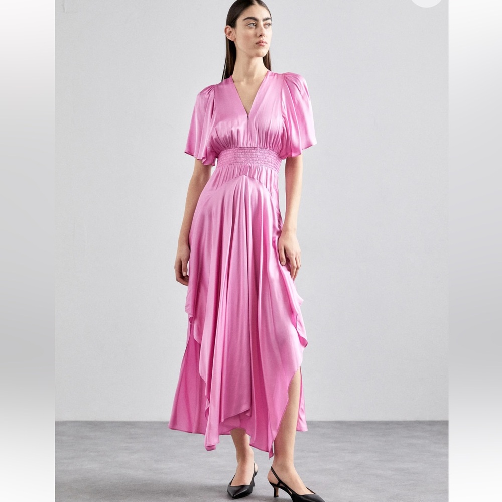 NWOT Maje Pink Rachelora Maxi Dress